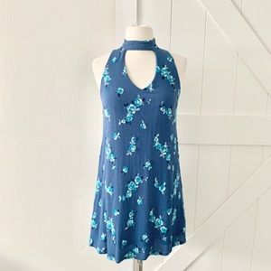 Altar’d state floral embroidered mini dress